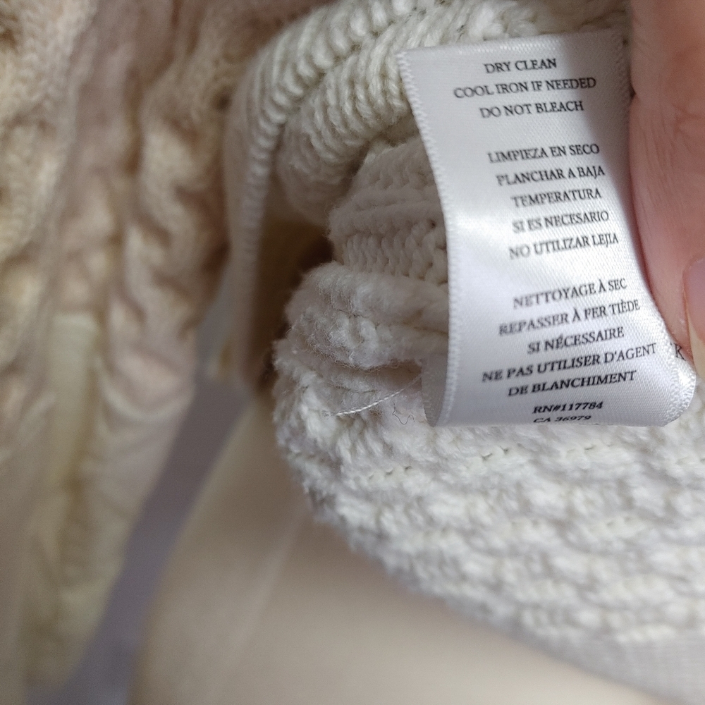 Rails Reese patchwork Cable knit cardigan size S - Picture 13 of 15